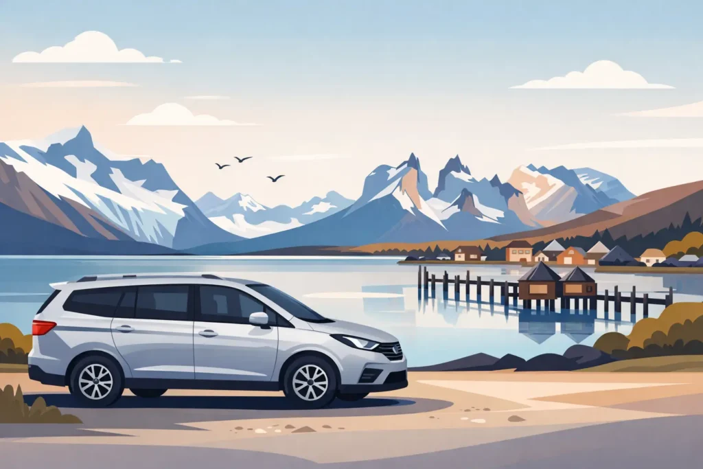 Auto 7 pasajeros en Puerto Natales para tu ruta