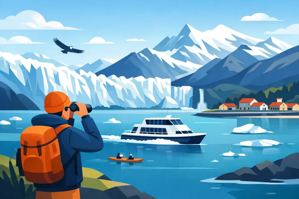 Cómo llegar a glaciares desde Puerto Natales